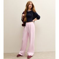Girls' Pink Seam Detail Wide Leg Joggers New Look | New Look (UK)