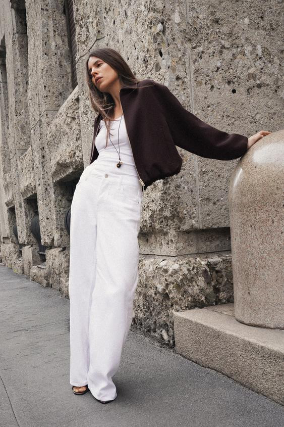 ZIPPERED PUFFY JACKET | Zara US