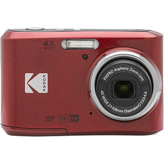 PIXPRO FZ45 Friendly Zoom 16MP Full HD Digital Camera, Red | Macy's