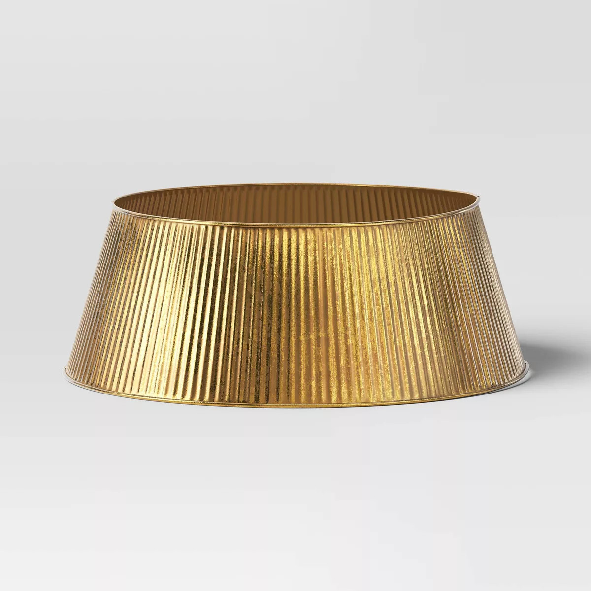 25" Metal Christmas Tree Collar Gold - Wondershop™ | Target