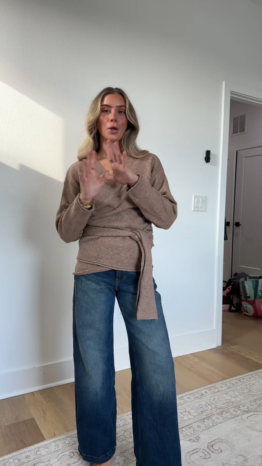 transitioning from fall and winter sweaters and knits to spring sweaters and the easiest way to style them is with your favorite pair of denim shorts and a sandal 😌 I’m 5’4 size small and these are in my LTK. 

#founditonamazon #amazonfashionfinds #founditonamazonfashion #amazontryonhaul #amazonclothinghaul @Amazon Fashion 

#LTKSaleAlert #LTKSeasonal #LTKootd