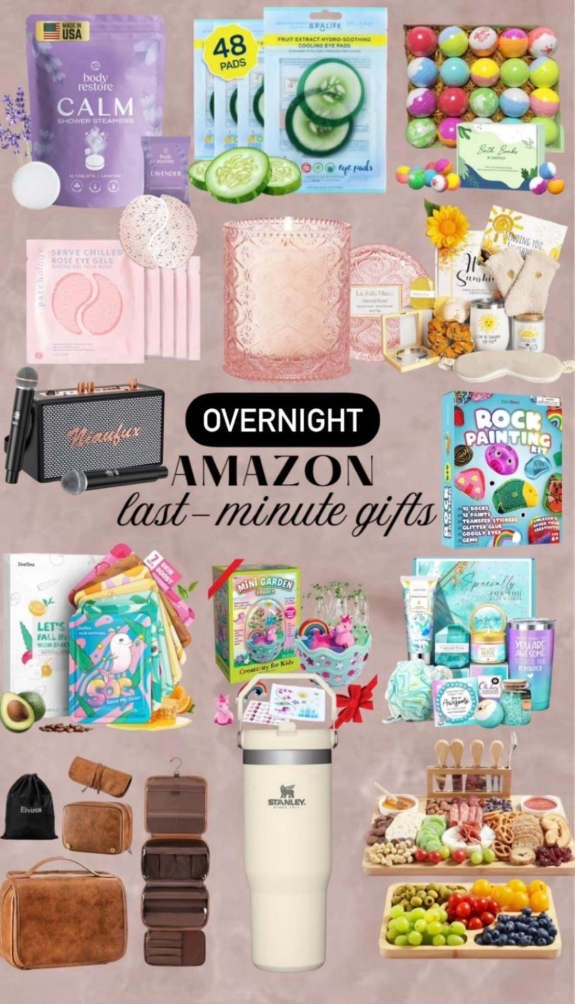 Gifts w Overnight shipping / last minute gifts
SAVE this! 

 #LTKWatchNow 

#LTKHoliday #LTKGiftGuide