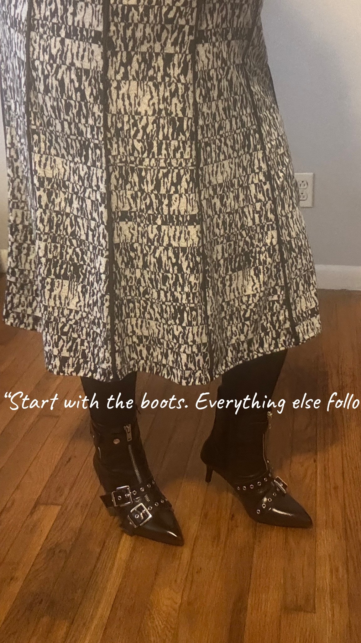 “When the boots speak first."

#LTKSaleAlert #LTKOver40