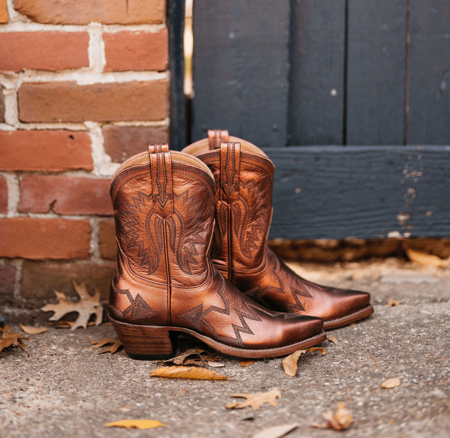 Maggie Metallic Burnt Orange | Miron Crosby