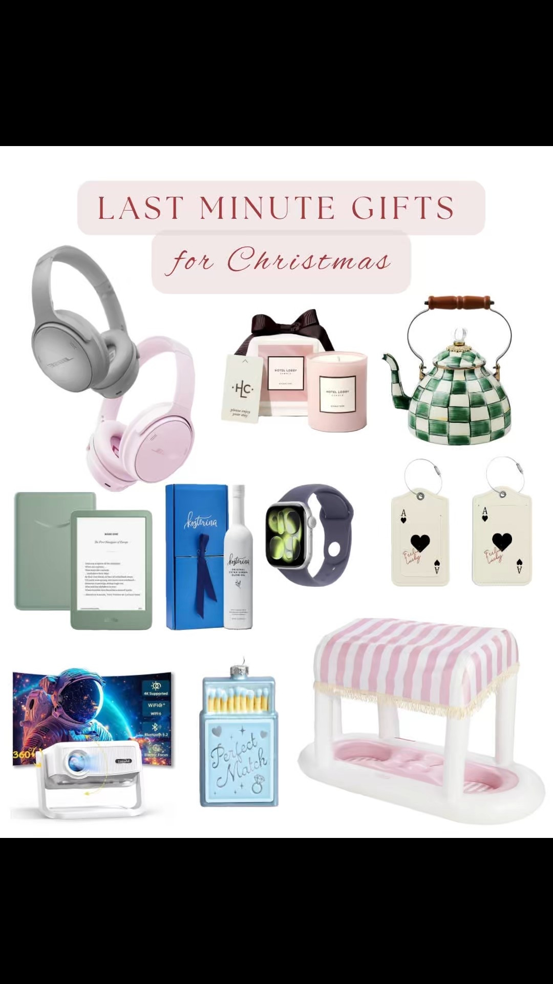 Last minute Christmas gifts for anyone and everyone!! #giftsforher #giftsforhim #giftsforparents 

#LTKGiftGuide #LTKSeasonal #LTKHoliday