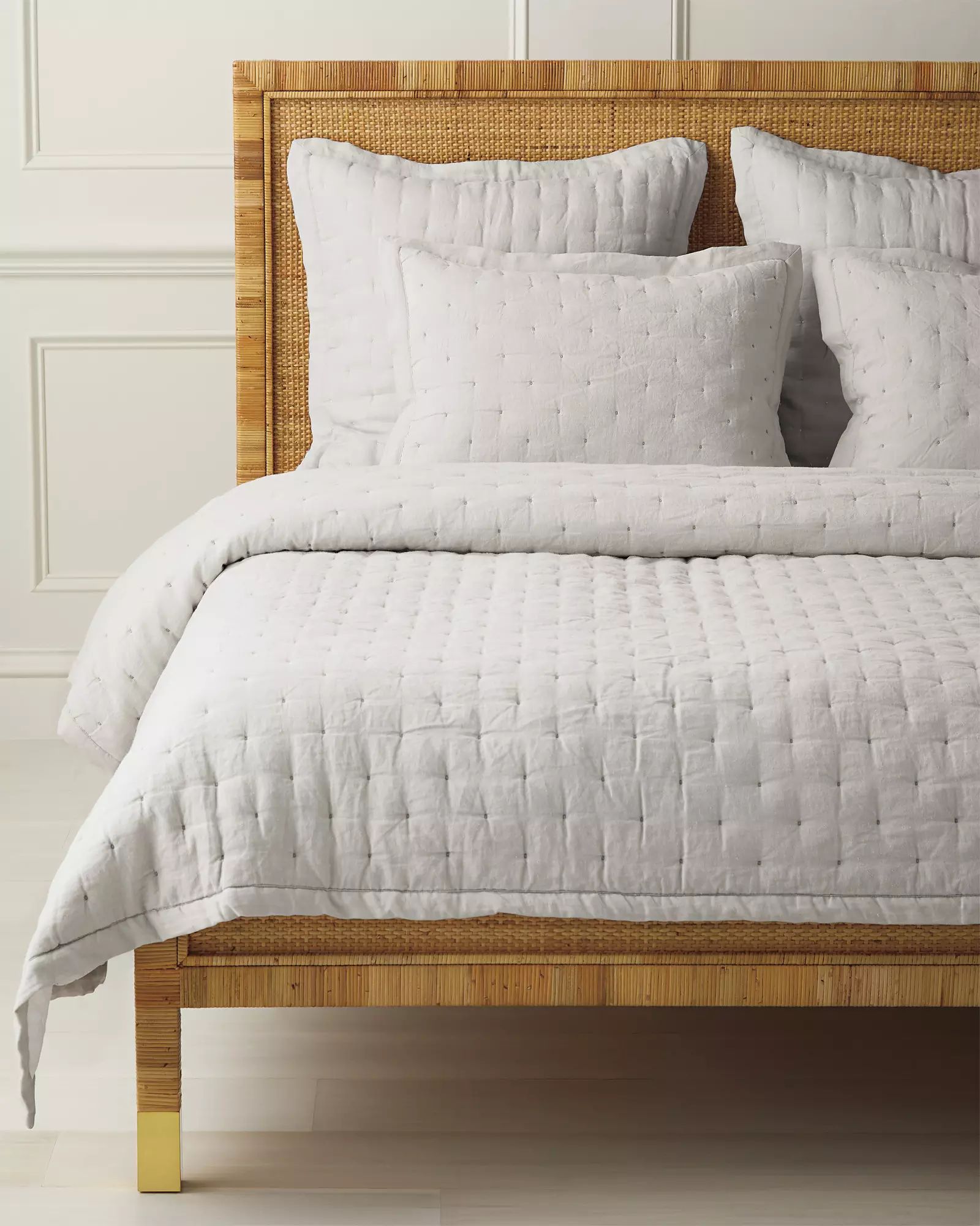 Sutter Linen Quilt | Serena and Lily