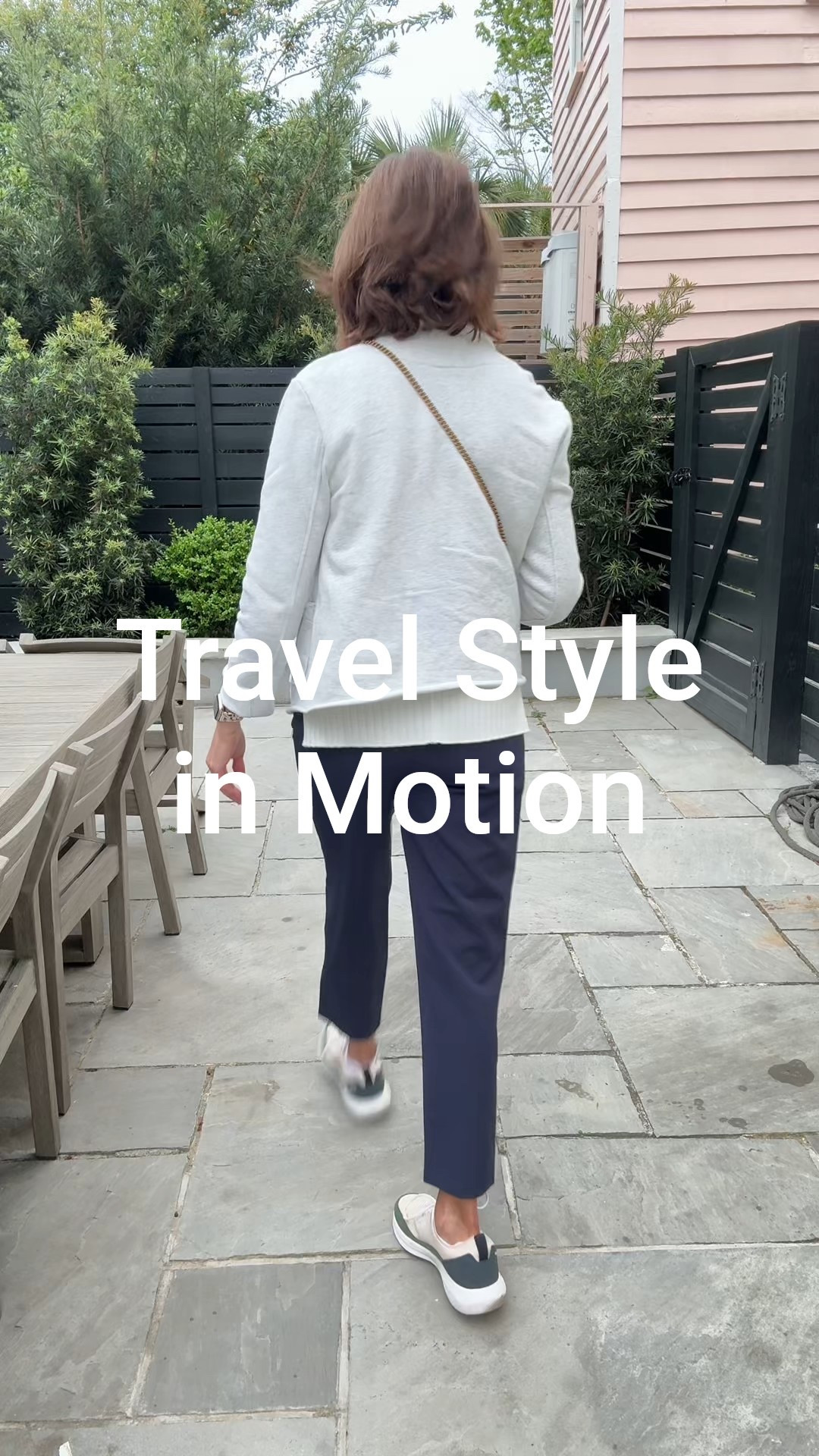 OOTD Travel style 

In Charleston for a girls/influencer trip! Showing you outfits this week! 🤞 If I can get my act together and actually record them 😂 I have a hard time doing that when out with people. 

My jacket is part of a set and no longer available but I did find other colors in just the jacket. Mine is size M

Vest- been wearing it on repeat when I travel because it goes with everything 
Size M

You know I love these pants. Size 6 regular. 
Available in petite and tall too but I went with the regular for an ankle length 
These pants can be worn casually or workwear too. They’re that good! 
My sneakers are so comfortable
20% discount : Annie20


Travel style 
Casual style 

#LTKTravel #LTKStyleTip #LTKWatchNow