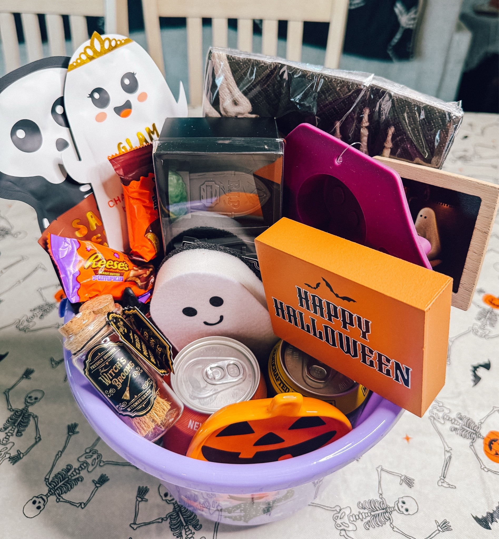Boo basket for adults 
#boobasketideas #spookybasket #boobasketforadults #hallloween

#LTKmomlife #LTKSeasonal