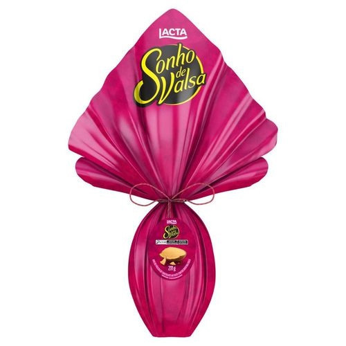 Ovo de Páscoa Sonho de Valsa ao Leite com Recheio na Casca 277g - Lacta | Americanas (BR)