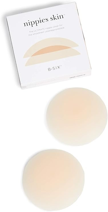 Nippies Nipple Covers for Women - Reusable Sticky Silicone Pasties with Travel Case - Original Ci... | Amazon (US)
