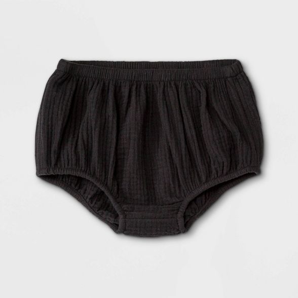 Baby Gauze Pull-On Pants - Cat & Jack™ Black | Target