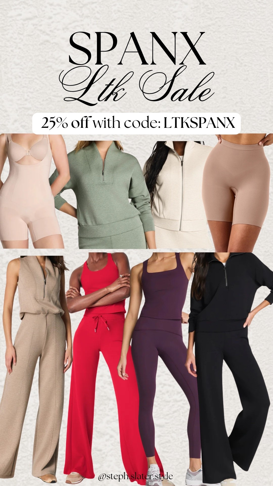 Spanx 25% off with code LTKSPANX

#LTKActive #LTKSaleAlert #LTKSpringSale