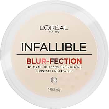 L'Oreal Paris Infallible Blur-fection Longwear Loose Setting Powder, Blurring Face Powder With Up... | Amazon (US)
