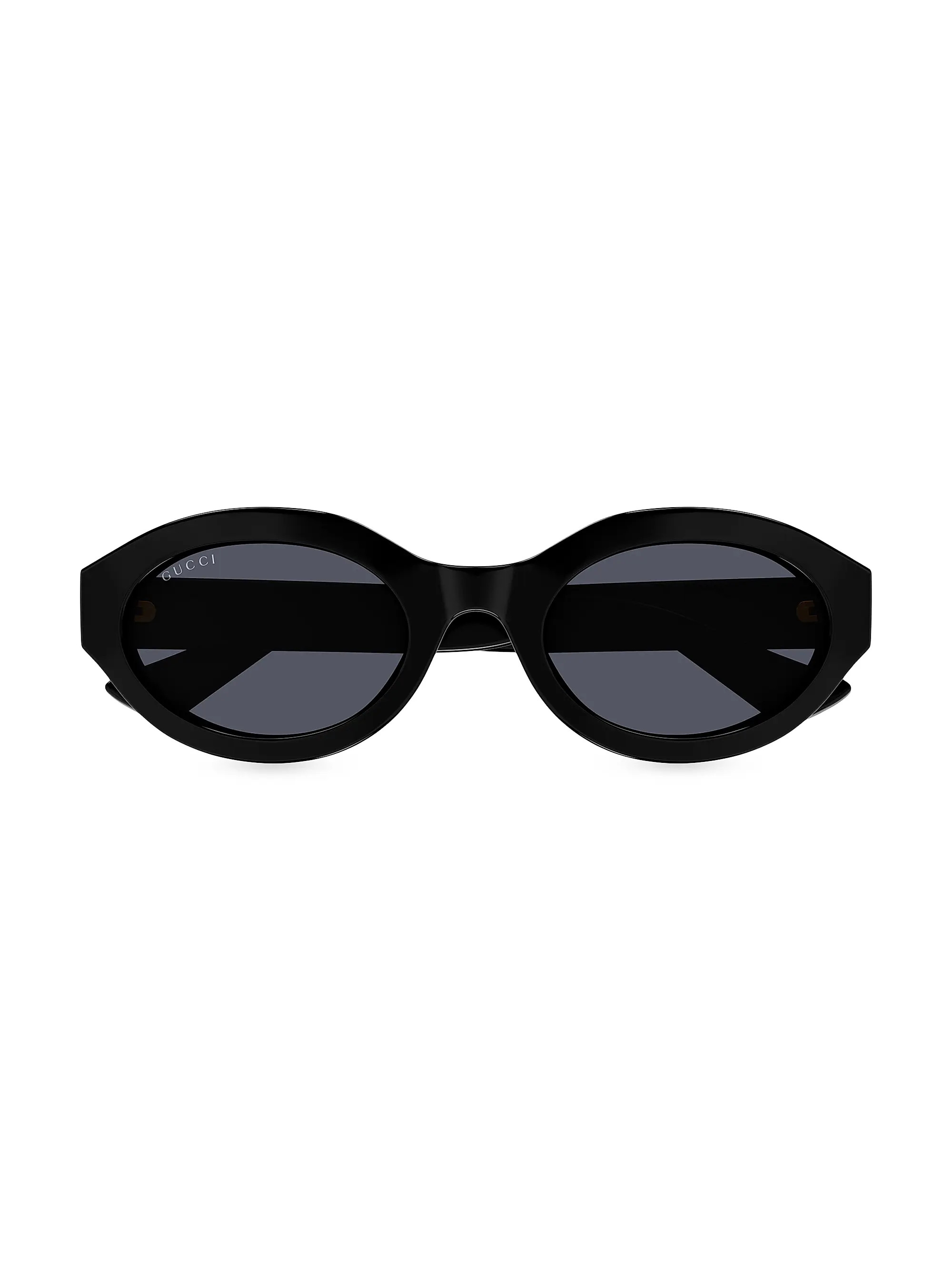 Minimal GG 53MM Oval Sunglasses | Saks Fifth Avenue