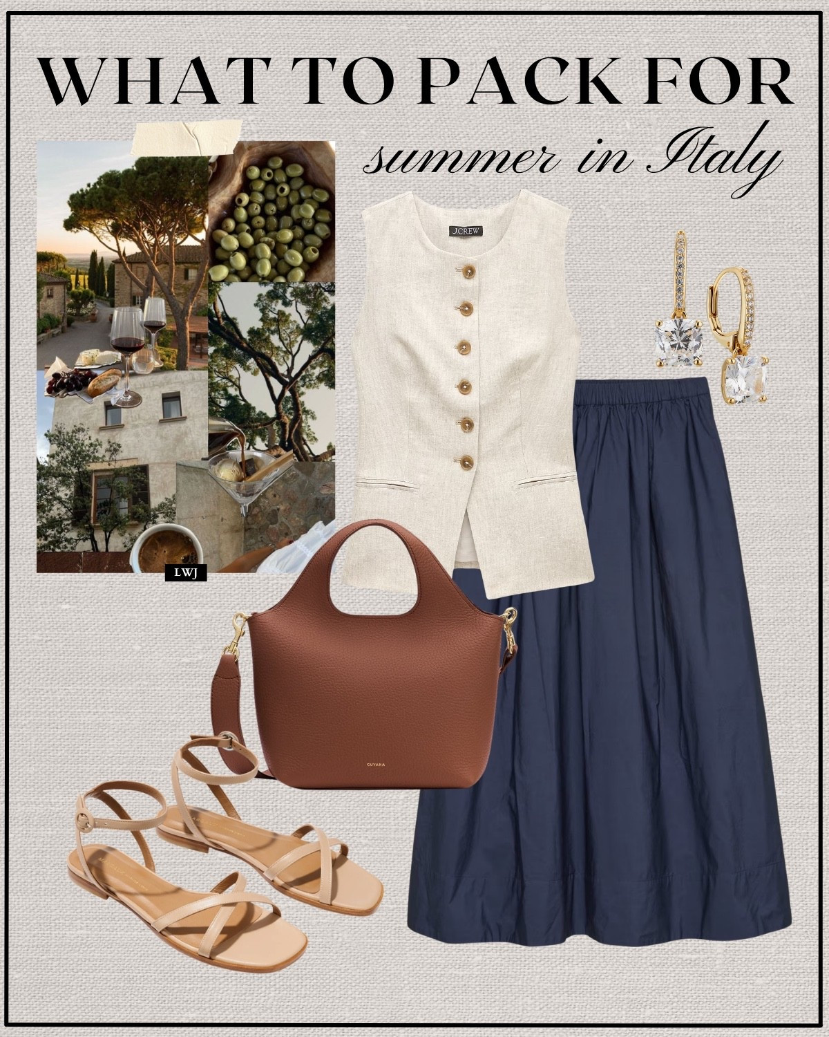 what to pack for summer in italy (in a carry-on)

summer style / vacation outfits / europe outfits / linen dress / linen vest / aritzia lodge pants / midi skirt / woven flats / strappy sandals / minimal style / chic style / styleover30 

#LTKTravel #LTKootd