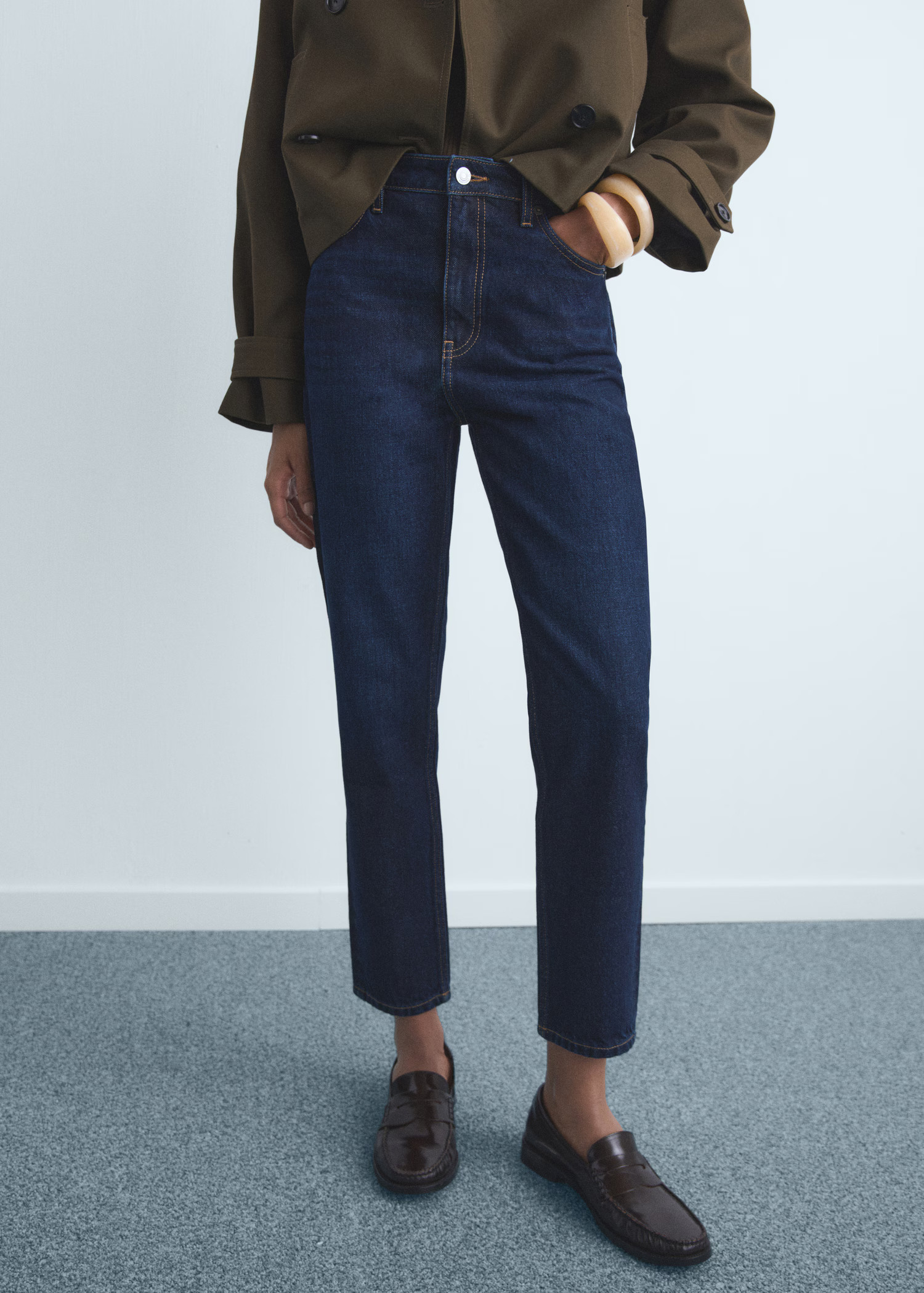 Mom2000 high-rise jeans | Mango (US/MX/AU)