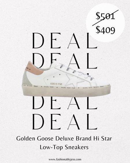 Obsessed with these Golden Goose Sneakers! Great time to add a luxe sneaker to your closet! Stylish and trendy! 

#LTKFind #LTKstyletip #LTKshoecrush