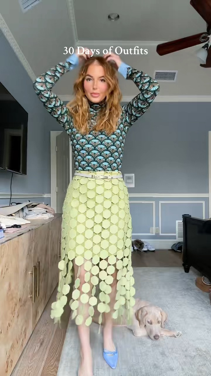 30 days of outfits! Carrie Bradshaw style today. Patterns on patterns and texture on texture! 

#LTKMostLoved #LTKStyleTip #LTKNYFW