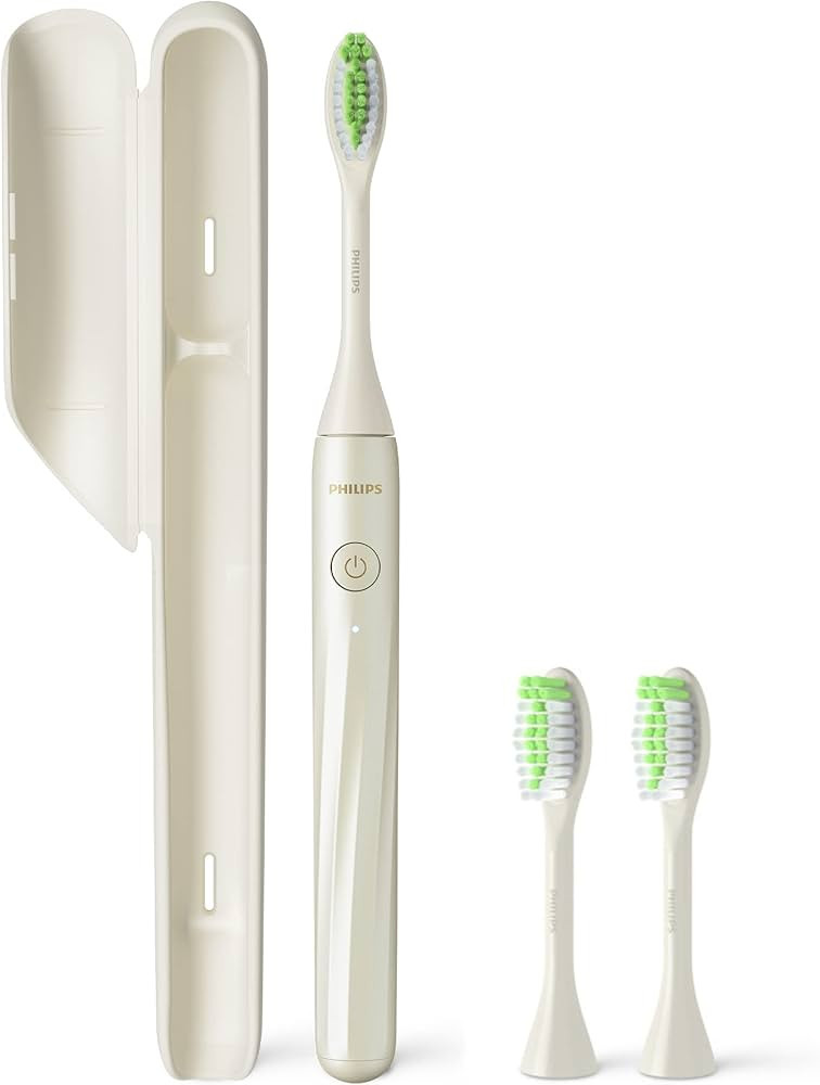 Philips One by Sonicare Snow Rechargeable Toothbrush, Brush Head Bundle, BD3002/AZ | Amazon (US)