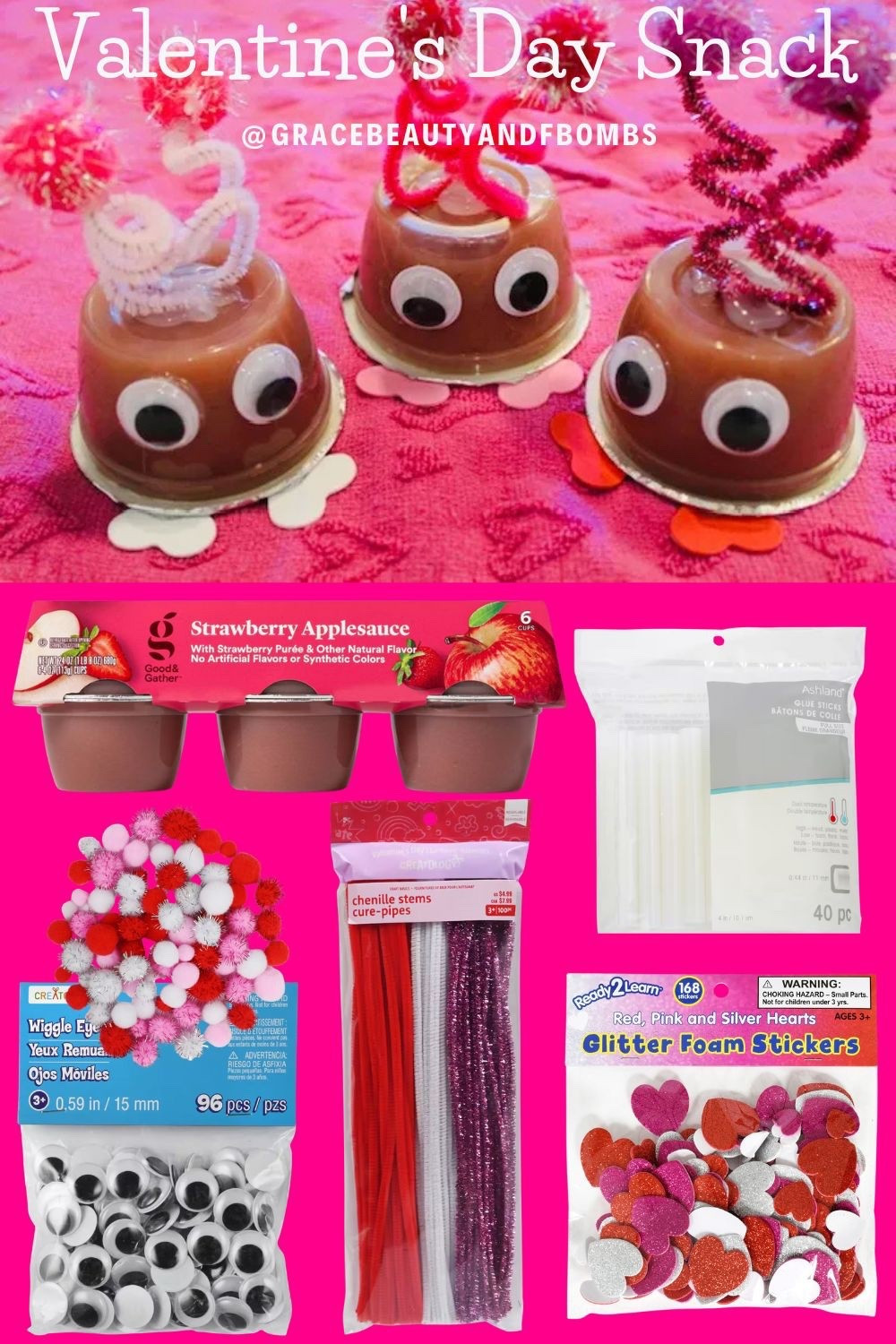 Classroom Valentine’s Day Snack - Love bug apple sauce cups

#valentinesdaysnack #classroompartyfood #valentinesdayparty #valentinesdayclassroomparty #partyfood #valentinesday

#LTKKids #LTKSeasonal #LTKmomlife