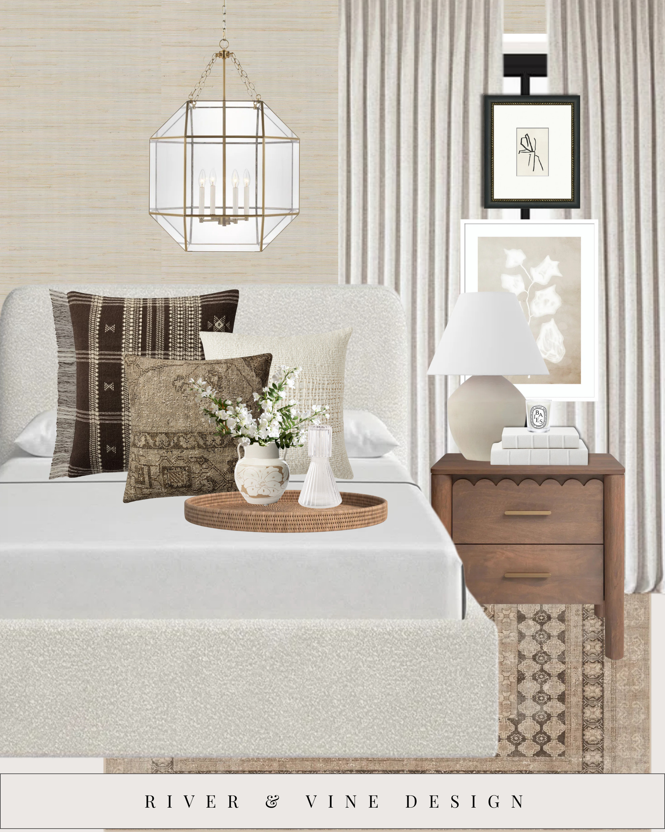 The Formula for a Bedside That Always Feels Finished

This is one of those setups that looks effortless but works every time. Soft layers, warm wood, and just enough contrast to keep it interesting — without overstyling.

Why this combo works:
– Upholstered textures = cozy, hotel-level comfort
– A tray keeps bedside essentials contained (no clutter creep)
– Warm wood grounds all the light neutrals
– One sculptural lamp = soft glow without visual noise

If your bedroom feels almost there, it usually just needs better layering — not more stuff.
Everything here is linked! 

 #LTKSeasonal #LTKHome