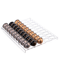 Sumerflos Clear Coffee Pod Holder Storage Tray 15.75" L x 12.6" W Compatible with Vertuoline Caps... | Amazon (US)