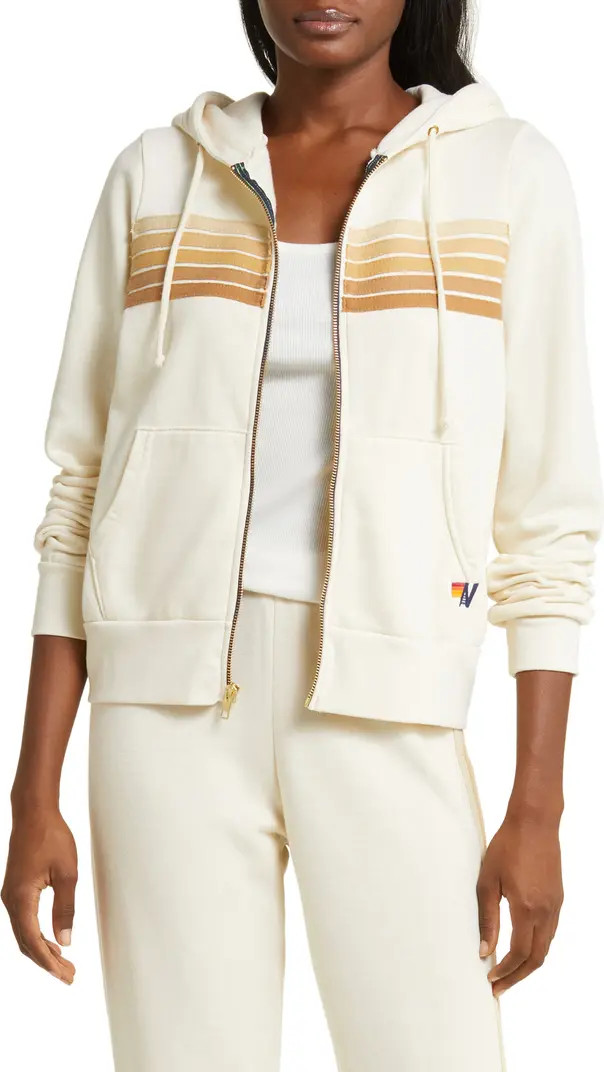 5-Stripe Zip Hoodie | Nordstrom
