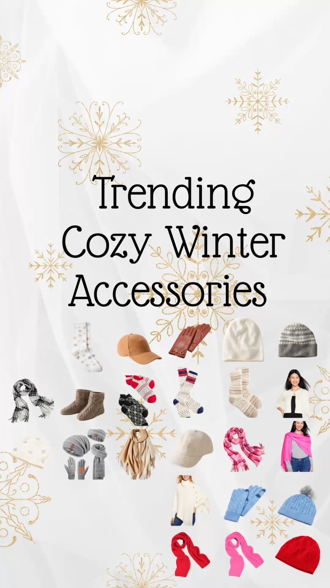Cozy up with these warm accessories. My favorites are the cableknit pieces. I have some sets from Talbots previous seasons. Every woman needs a matching hat, scarf, and a pair of gloves. It pulls your cold weather outfits together and gives you a polished look.
If you already have a matching set, I highly suggest grabbing a pair of cozy socks, or an extra hat. I love the ivory teddy hat and the camel cap is very warm! 
Make sure you add a wrap for milder days and for sitting on the couch by your fireplace. 
#talbots #amazon #hocspring #gloves #winterhat #scarf #LOFT #amazondeals

#LTKStyleTip #LTKFindsUnder100 #LTKSeasonal

#LTKGiftGuide #LTKFindsUnder50 

#LTKHoliday #LTKmomlife #LTKSaleAlert