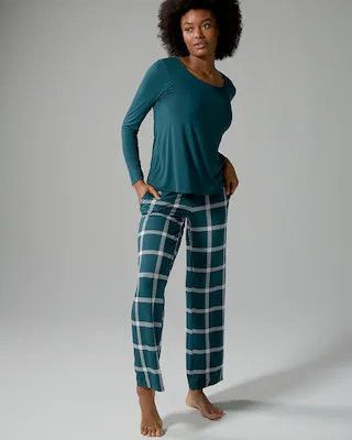 Long Sleeve Pajama Set | SOMA