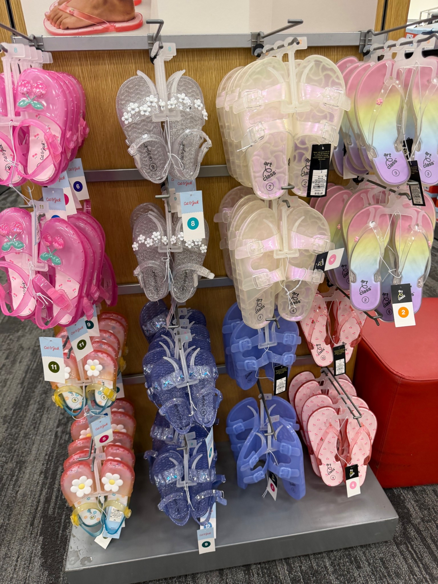 These girls jelly shoes at @Target  right now are the definition of spring cuteness 🩷 The glitter pairs, pastel jelly sandals, rainbow flip flops, and those little flower slides are all giving major warm-weather vibes. Perfect for Easter outfits, playground days, and summer adventures with the kids. Linking the cutest pairs I found!

#jellyshoes #targetkids #springstyleforkids #easteroutfits #kidsfashion #targetfinds #springfinds #ltkfamily


#LTKKids #LTKootd