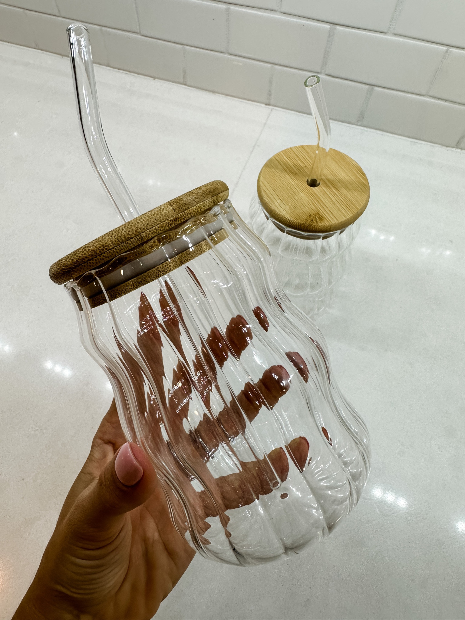 The cutest Amazon glasses! They remind my of little gourds ☺️ So perfect for fall!

#LTKunder50 #LTKhome #LTKunder100