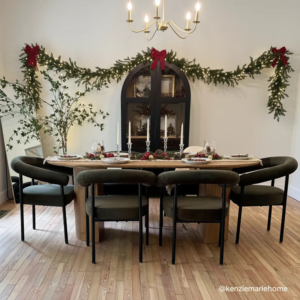 New York Modern Velvet Dining Chair (Set of 6) | Pop Maison