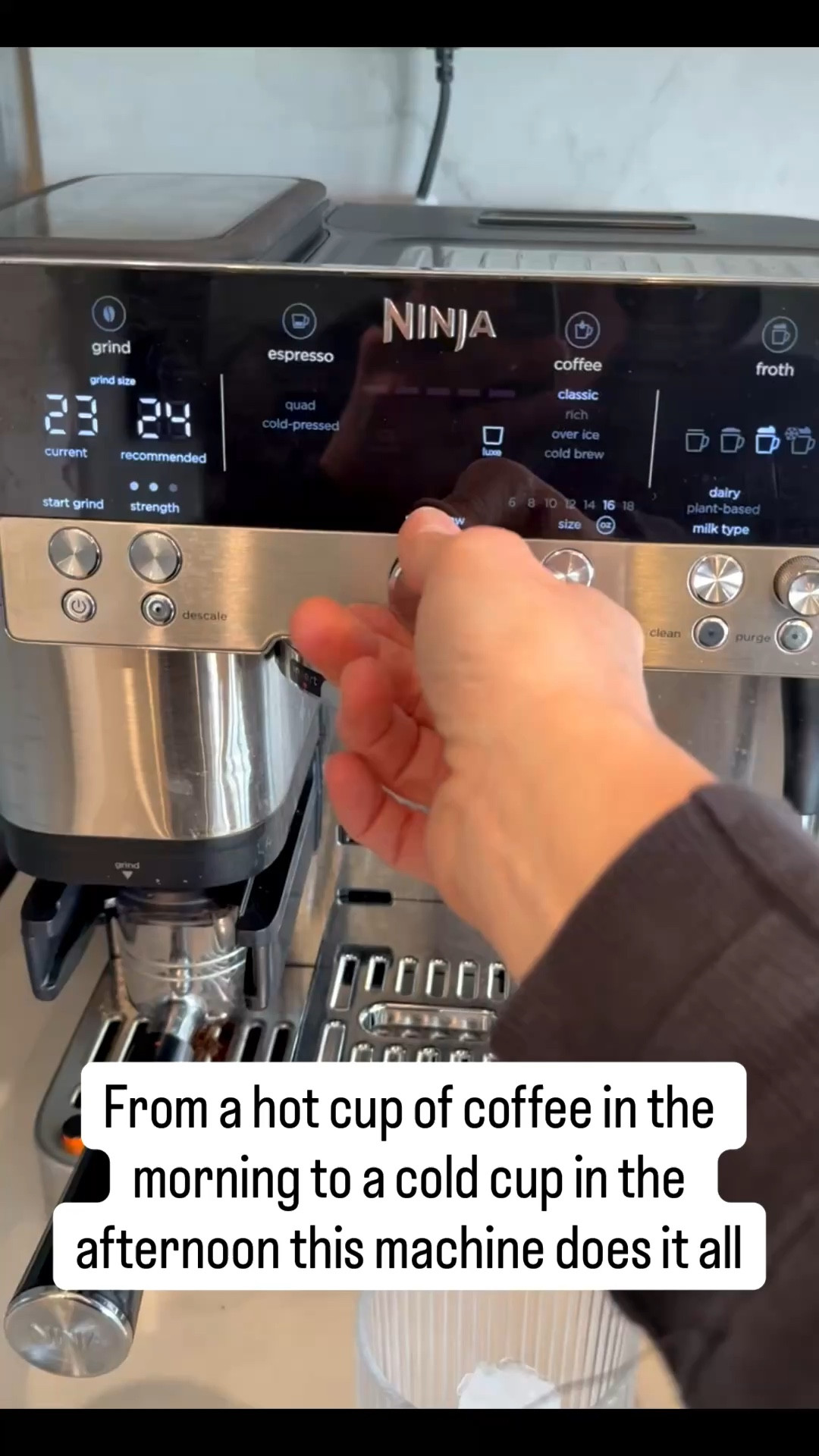 This coffee machine does it all — espresso, regular coffee, and cold brew — and paired with toxin-free coffee, it’s rich, smooth, and clean every time. A healthier, delicious way to start the day! 🌿

#cleancoffee #morningroutine #healthyhabits #nontoxicliving #coffeetime

#LTKmomlife #LTKHome #LTKdayinmylife