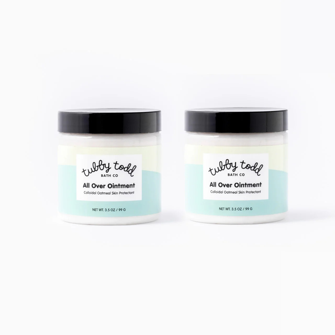 All Over Ointment Eczema Relief - Fragrance-free / 2 pack 3.5oz | Tubby Todd Bath Co.
