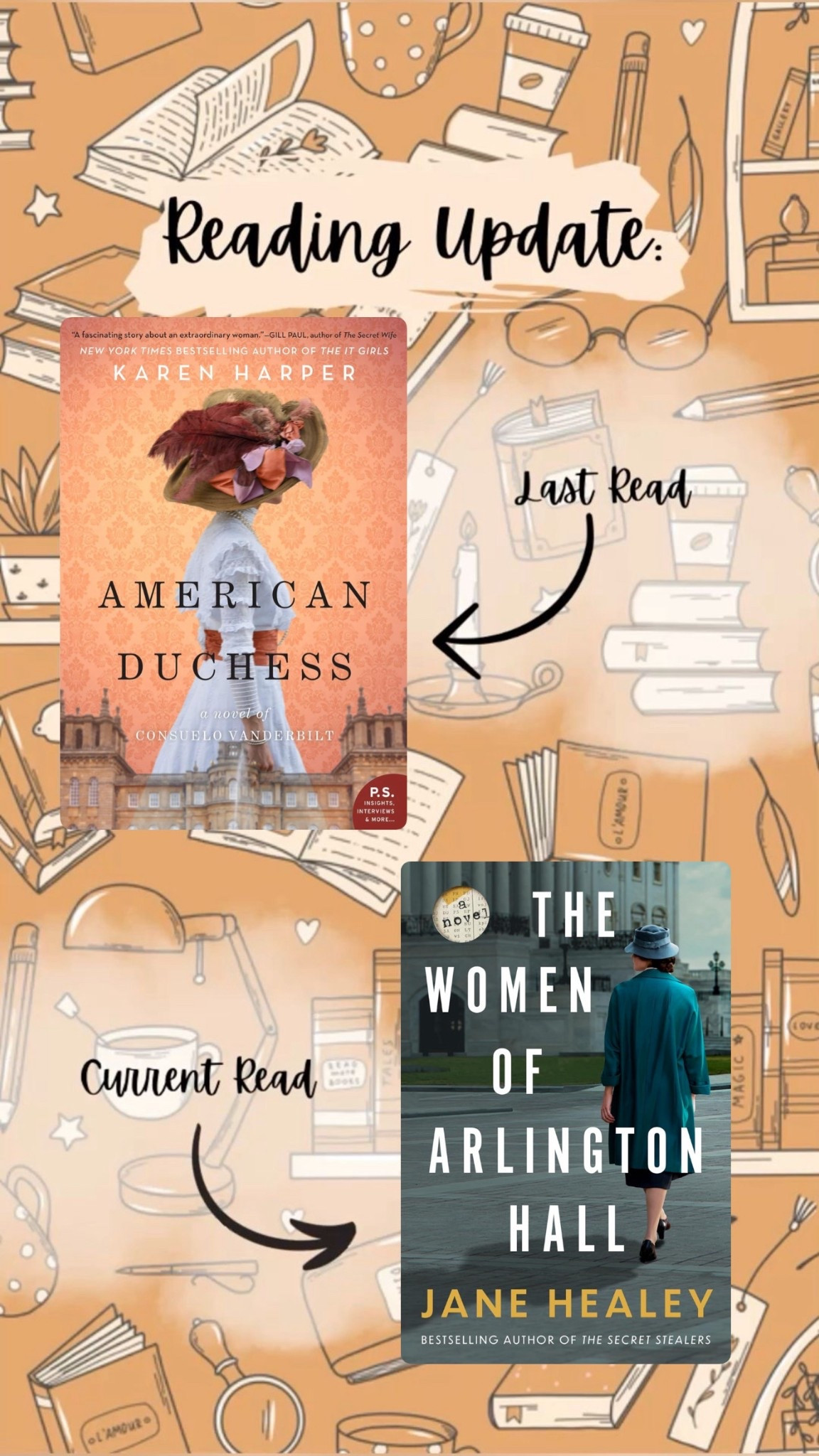 Read with Me! American Duchess & The Women of Arlington Hall (both historical fiction )

#LTKHome