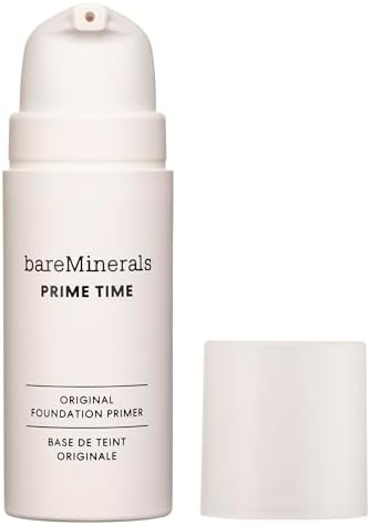 bareMinerals Prime Time Original Foundation Primer – 24HR Wear, Smooths Texture, Controls Shine... | Amazon (US)