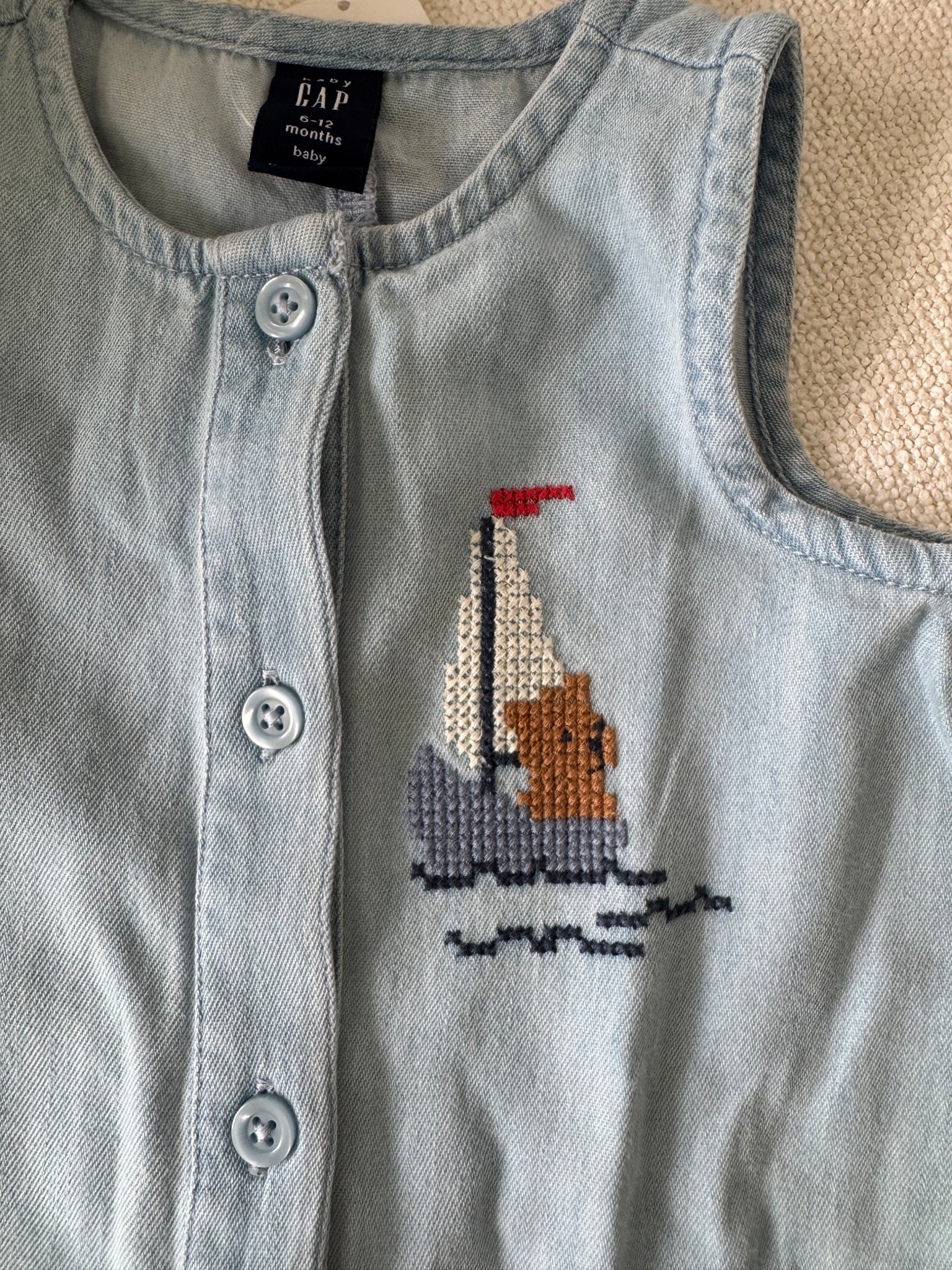 The cutest baby outfit for summer! Love the coastal vibes and the adorable embroidered teddy sailboat! 

#LTKmomlife #LTKKids #LTKBaby