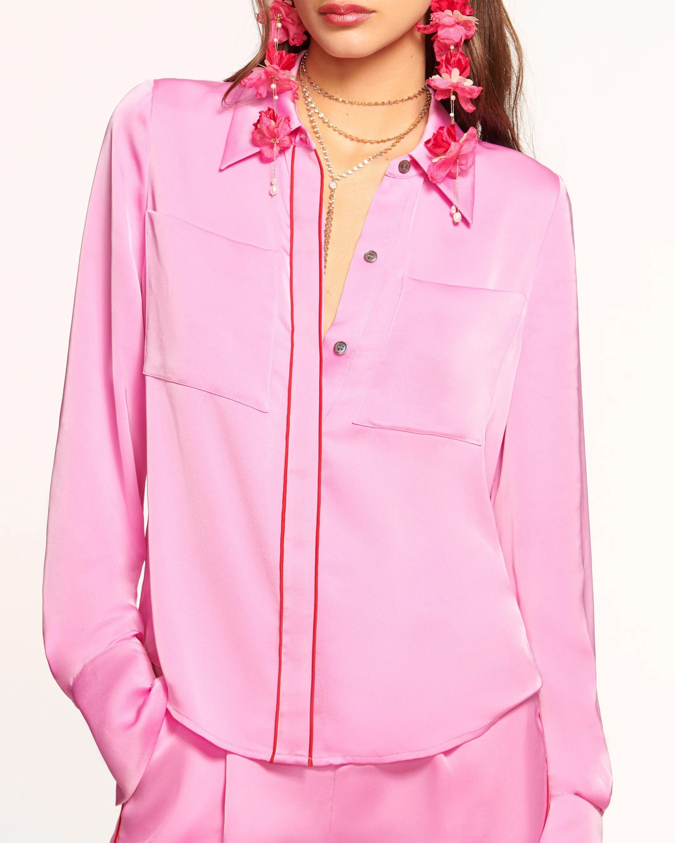 Aliza Button Down Shirt | Ramy Brook