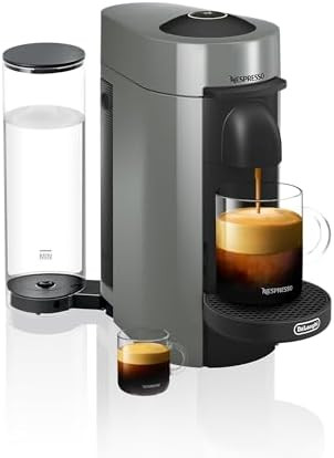 De'Longhi Nespresso Vertuo Plus Coffee and Espresso Maker by De'Longhi, Grey | Amazon (US)