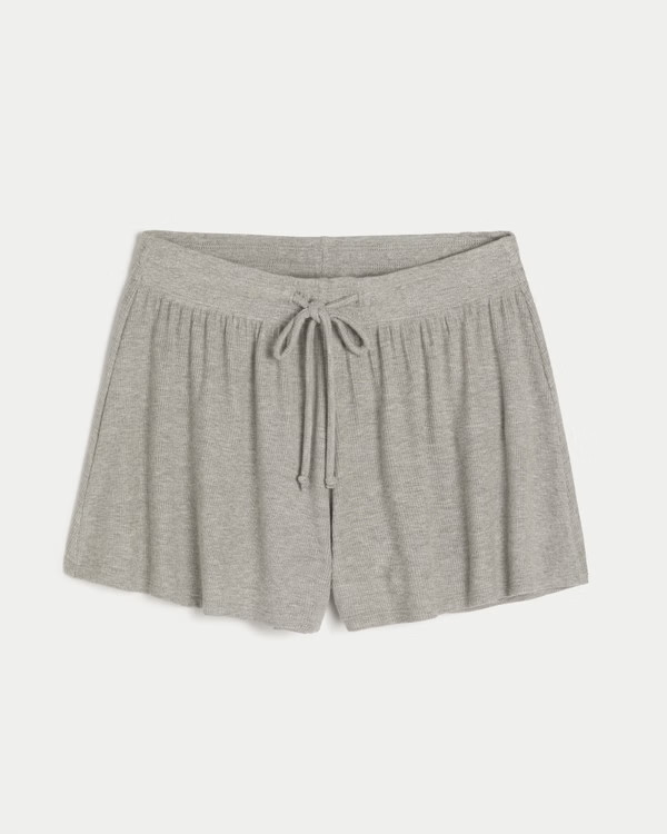 Gilly Hicks Ribbed Flutter Shorts | Hollister (US)