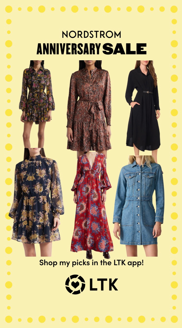 The dresses worth dressing up for. From everyday ease to event-ready silhouettes, I’m sharing the most flattering styles from the Nordstrom Sale — all linked here. #LTKxPinterest 
#NordstromSale 
#LTKStyle” 

 #LTKOver40 #LTKSaleAlert #LTKStyleTip