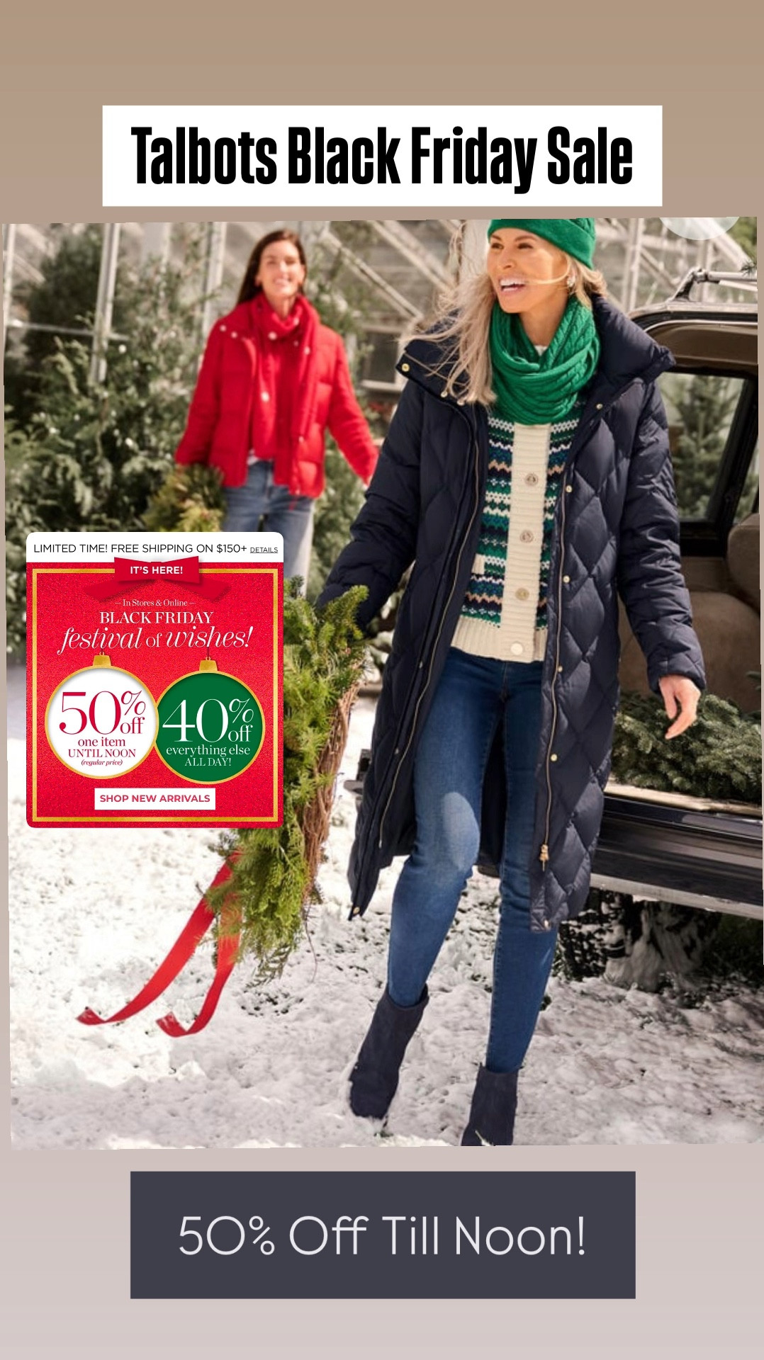 Talbots Black Friday SALE🥰🛍️ 50% OFF till noon, 40% Off after. Diamond Quilted Down Puffer Norm $269, now $134

Black Friday, gifts for her, sales, winter outfit, coats, jeans, holiday outfit, Christmas 

#LTKCyberWeek #LTKHoliday #LTKSaleAlert