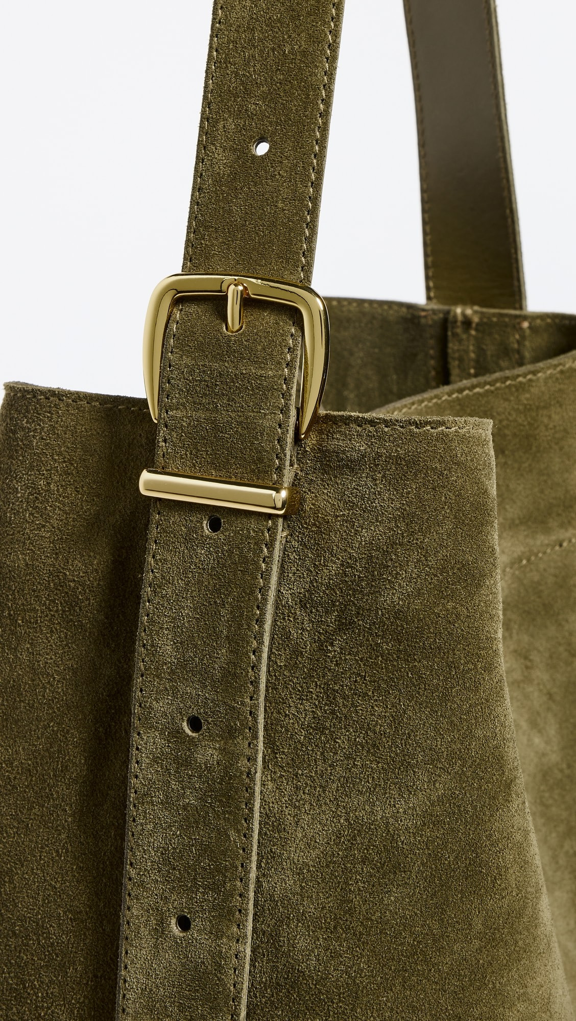 Suede Essentials Bucket Tote | Shopbop