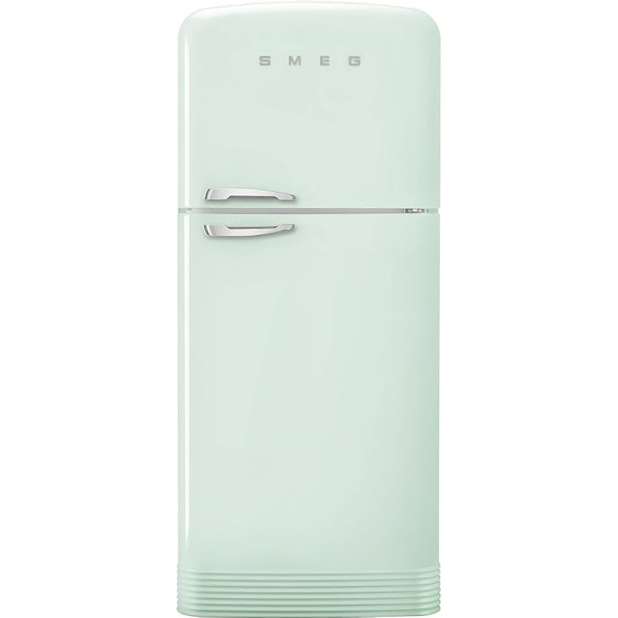 Smeg FAB50 50's Retro Style Aesthetic Top Freezer Refrigerator with Ice Maker 19.28 Cu Total Capa... | Amazon (US)