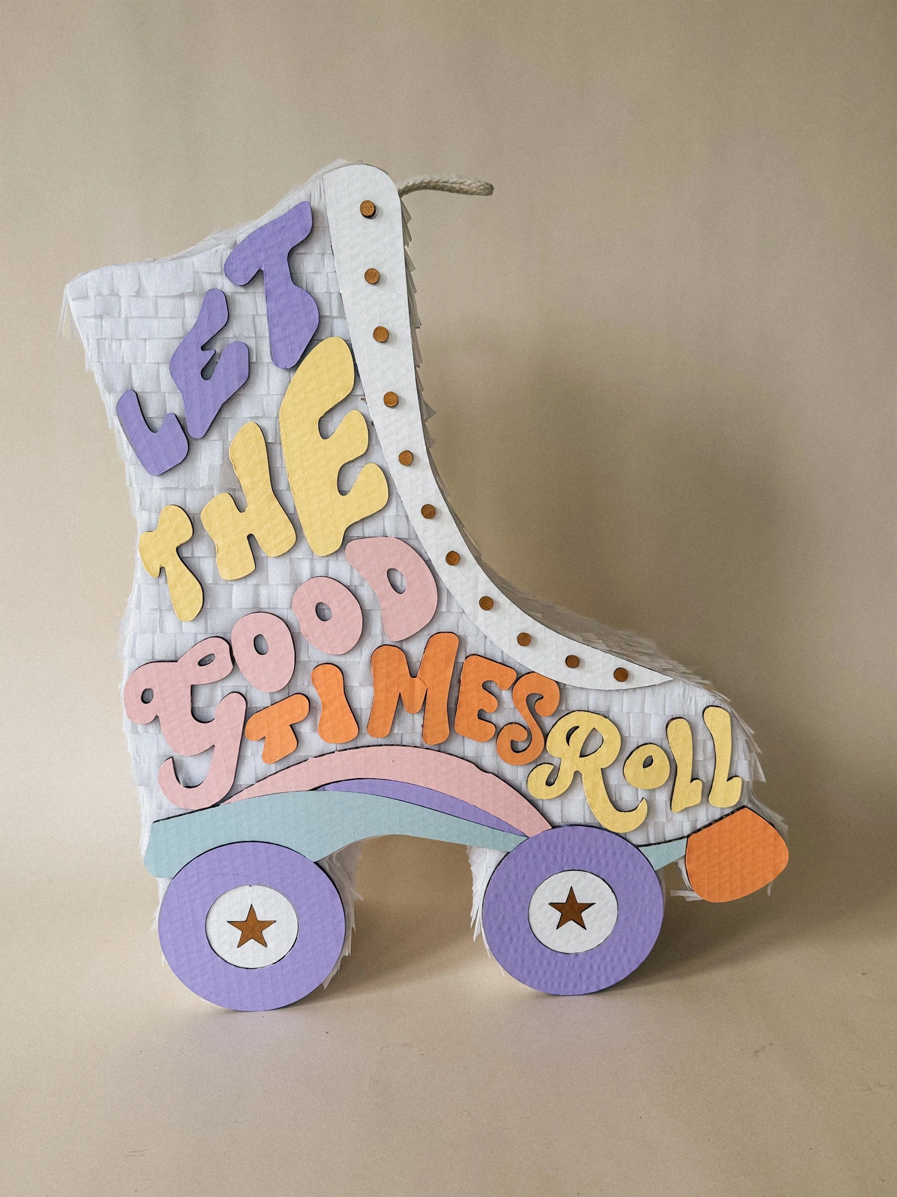 Meri Meri x Mama's Piñatas Groovy Roller Skate Piñata | Meri Meri