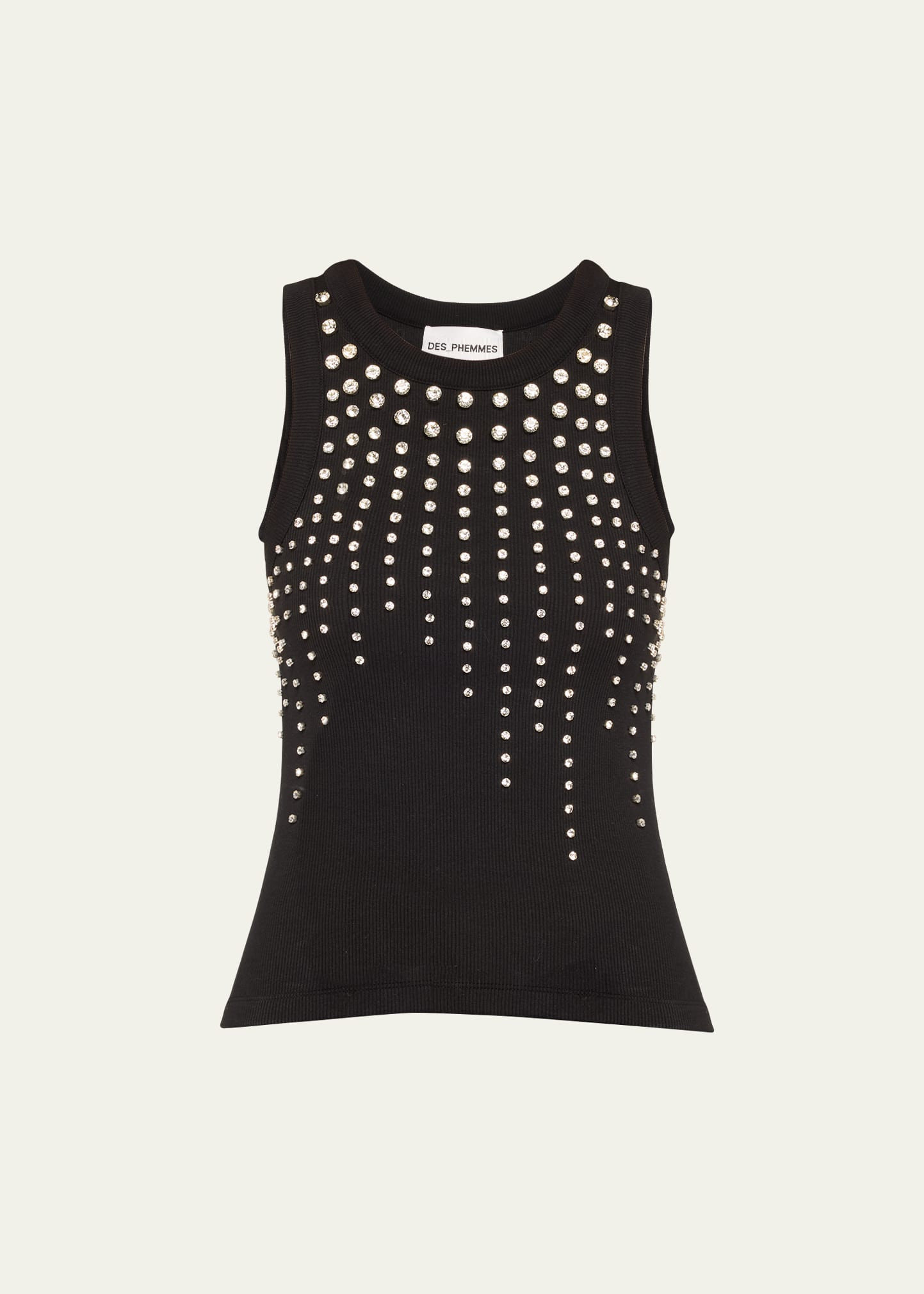 Des Phemmes Embellished Tank Top | Bergdorf Goodman