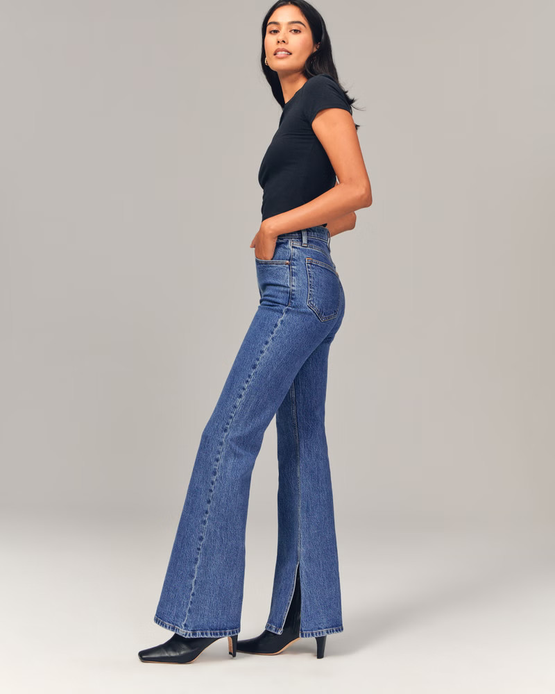 High Rise Vintage Flare Jean | Abercrombie & Fitch (US)