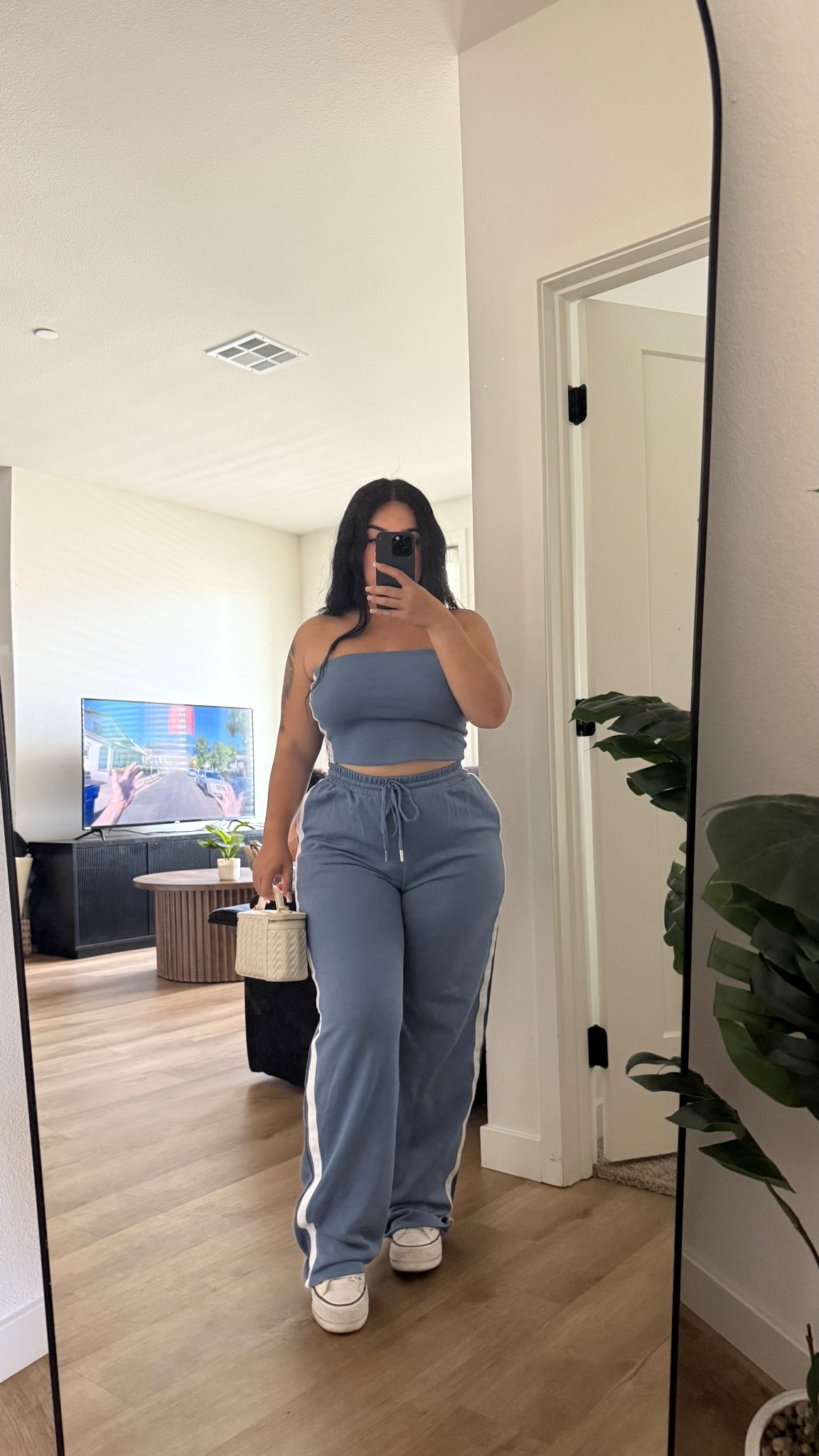 I’m wearing a size small 🫶🏼