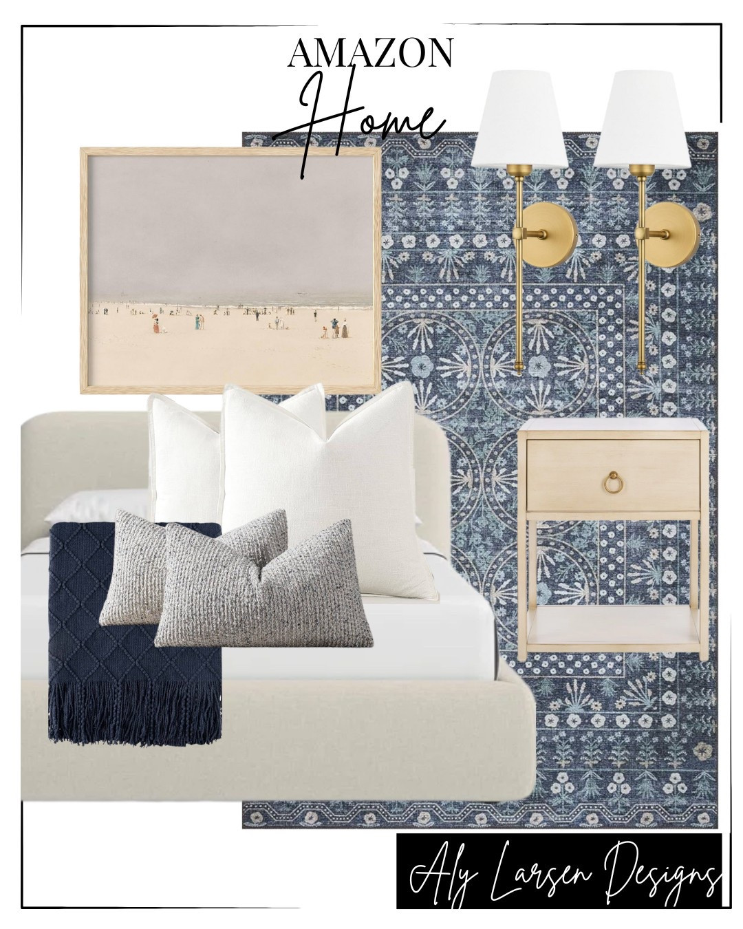 Coastal bedroom decor 

#LTKHome #LTKStyleTip