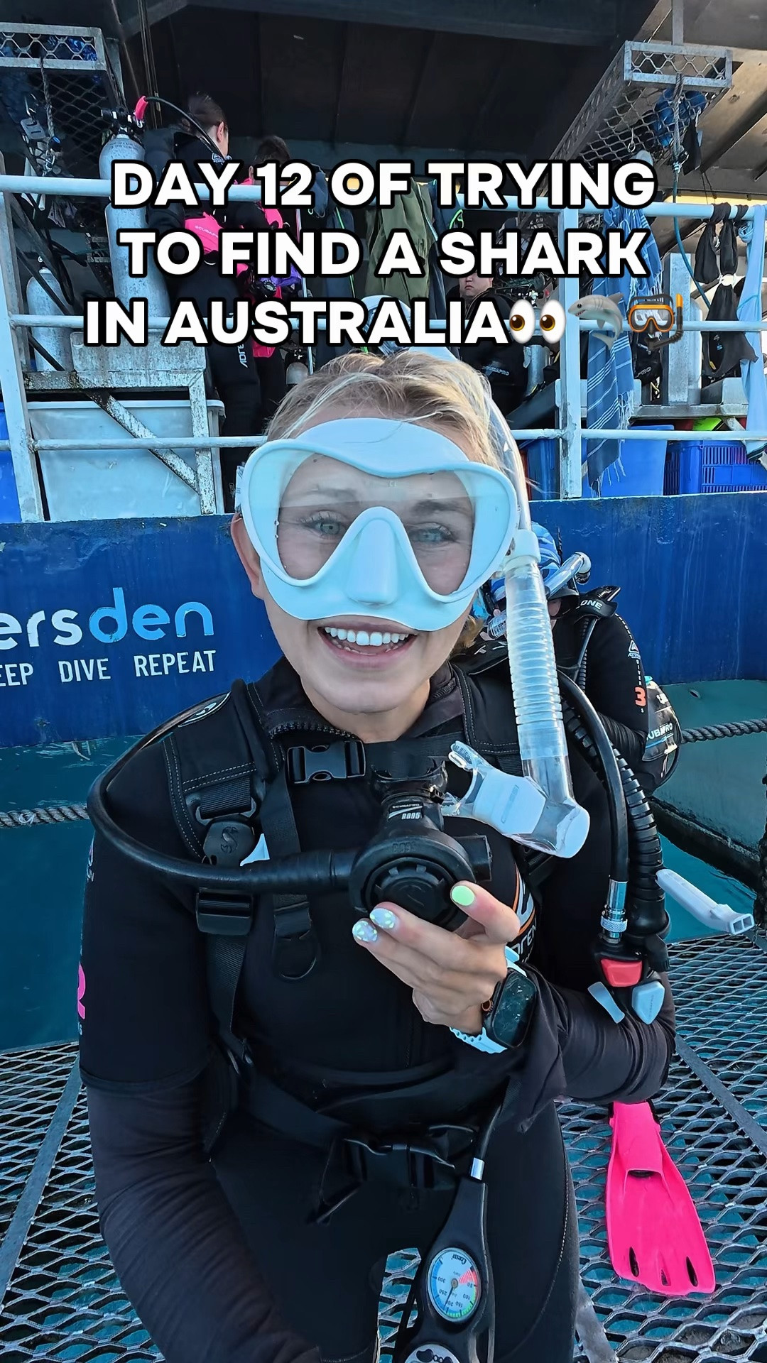 What kind of animal should I look for next??👀🦈 Top liked comment chooses my next adventure!

Such an amazing dive with @divers_den and my dive buddies!! 

@renee_mackenzie @james.spence45 @halli.olsen @sskebba @jason_craver 

#shark #australia #scubadiving #ocean #marinelife